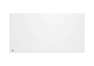 Radiatore elettrico fisso ad inerzia secca in ghisa 2000W BIA orizzontale bianco