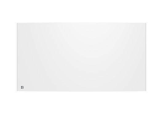 Radiatore elettrico fisso ad inerzia secca in ghisa 2000W BIA orizzontale bianco