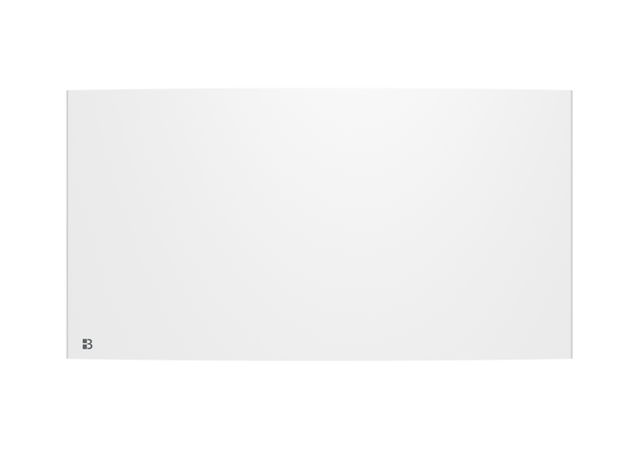 Radiatore elettrico fisso ad inerzia secca in ghisa 2000W BIA orizzontale bianco