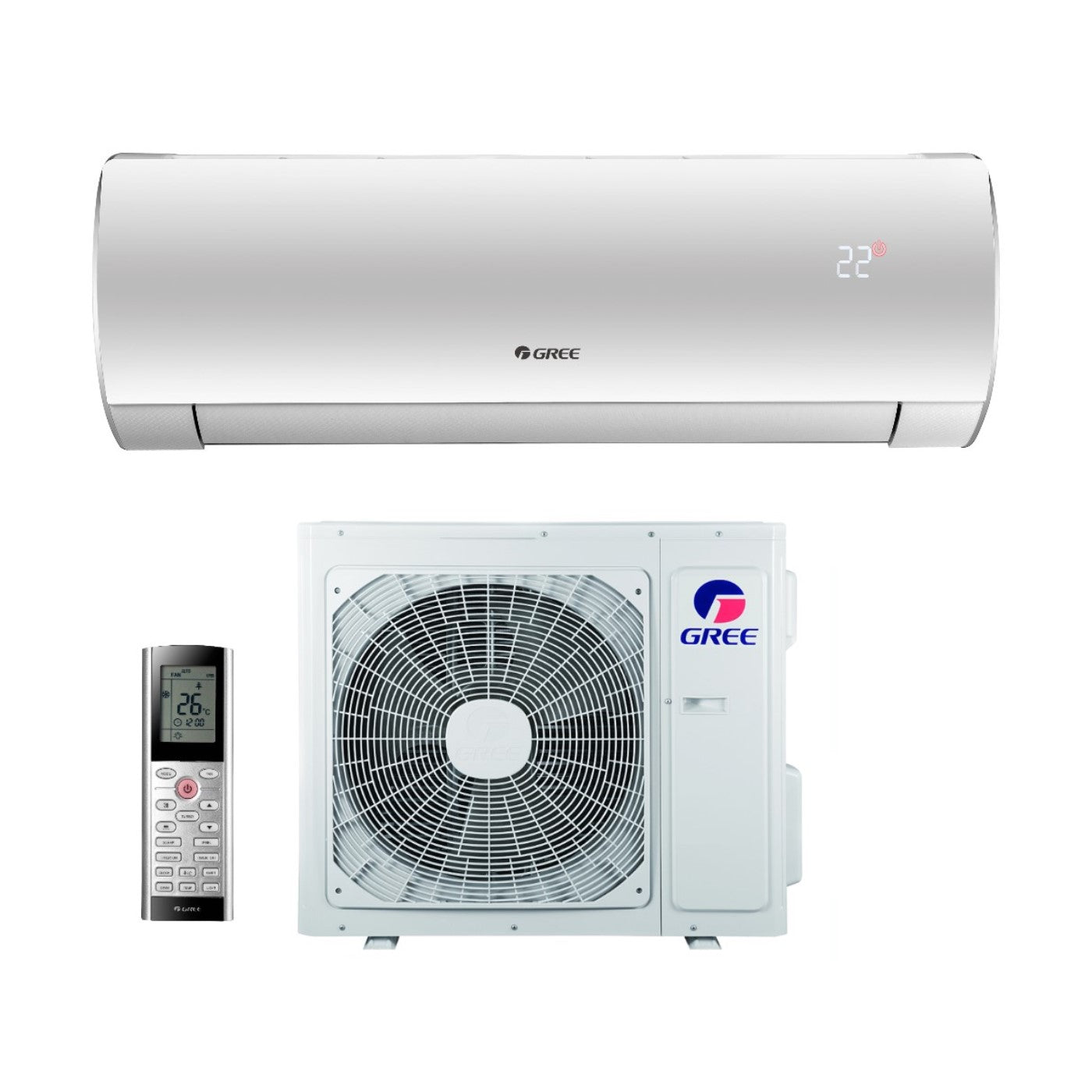 Climatizzatore Condizionatore Gree Inverter serie FAIRY 12000 Btu GWH12QC-K6DNA1D/O R-32 Wi-Fi Integrato A++/A+