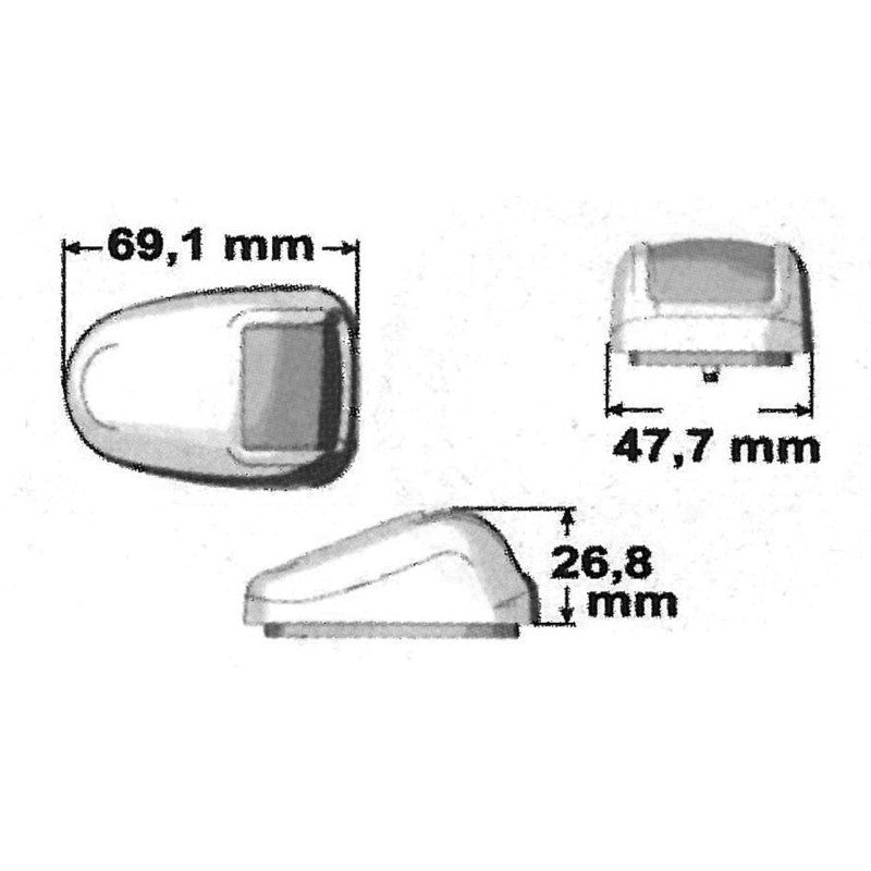 FANALE A LED VERDE 112,5�