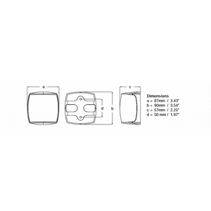 FANALE TESTA ALBERO BIANCO PRO 5 NM