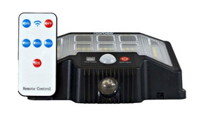 FARETTO FARO DA ESTERNO CON PANNELLO SOLARE 75 LED + 1 RGB CON TELECOMANDO TA202