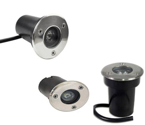 FARETTO LED SEGNAPASSI CALPESTABILE 1W 3W 5W 7W 9W 18W ESTERNO INTERNO IP68 1 Led