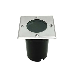 FARETTO LED SEGNAPASSO CALPESTABILE CARRABILE QUADRATO GU10 IP65