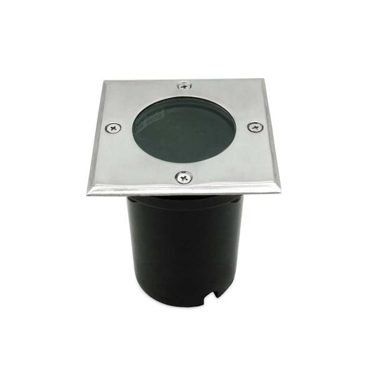 FARETTO LED SEGNAPASSO CALPESTABILE CARRABILE QUADRATO GU10 IP65