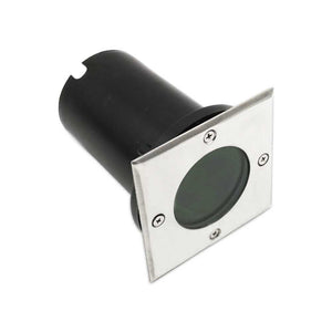 FARETTO LED SEGNAPASSO CALPESTABILE CARRABILE QUADRATO GU10 IP65