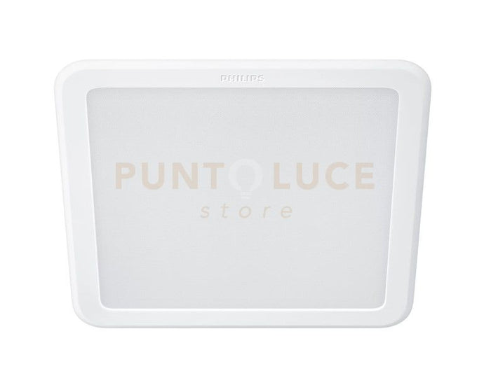 FARETTO PHILIPS MESON DOWNLIGHT QUADRATO BIANCO, 150mm 16,5w 6500k