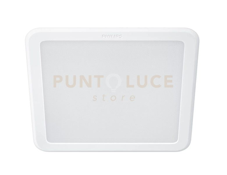 FARETTO PHILIPS MESON DOWNLIGHT QUADRATO BIANCO, 150mm 16,5w 6500k