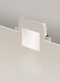 FARETTO SEGNAPASSO DA INCASSO FUNKY BIANCO H.17CM LED 3000K 90LM 1W PER INTERNI IP20