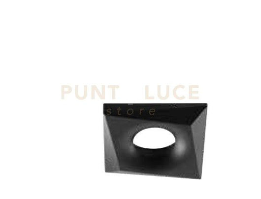 FARETTO VALLEY GU10 QUADRATO CUT OUT L.9,8CM NERO IP20
