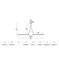 Faro 32006 Ventilatore Dc Eterfan Nero Opaco
