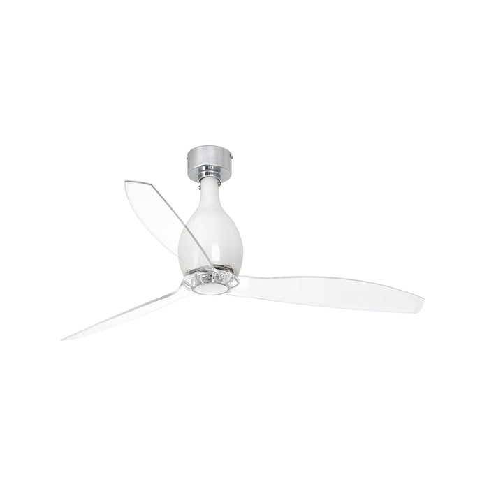 Faro Faro 32020 Bianco Trasparente Ventilatore Per Soffitto Mini Eterfan