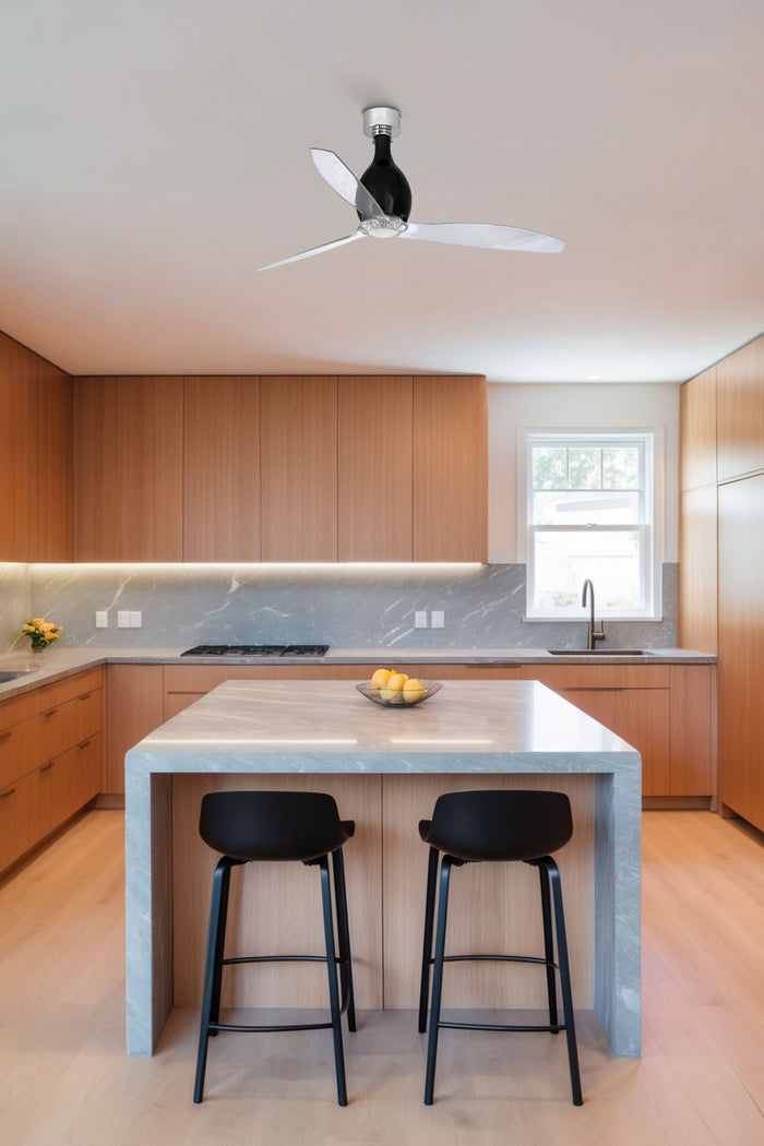 Faro 32027 Ventilatore Senza Luce Tecnologia Dc Diametro 128 Cm Funzione Inversa Nero Opaco