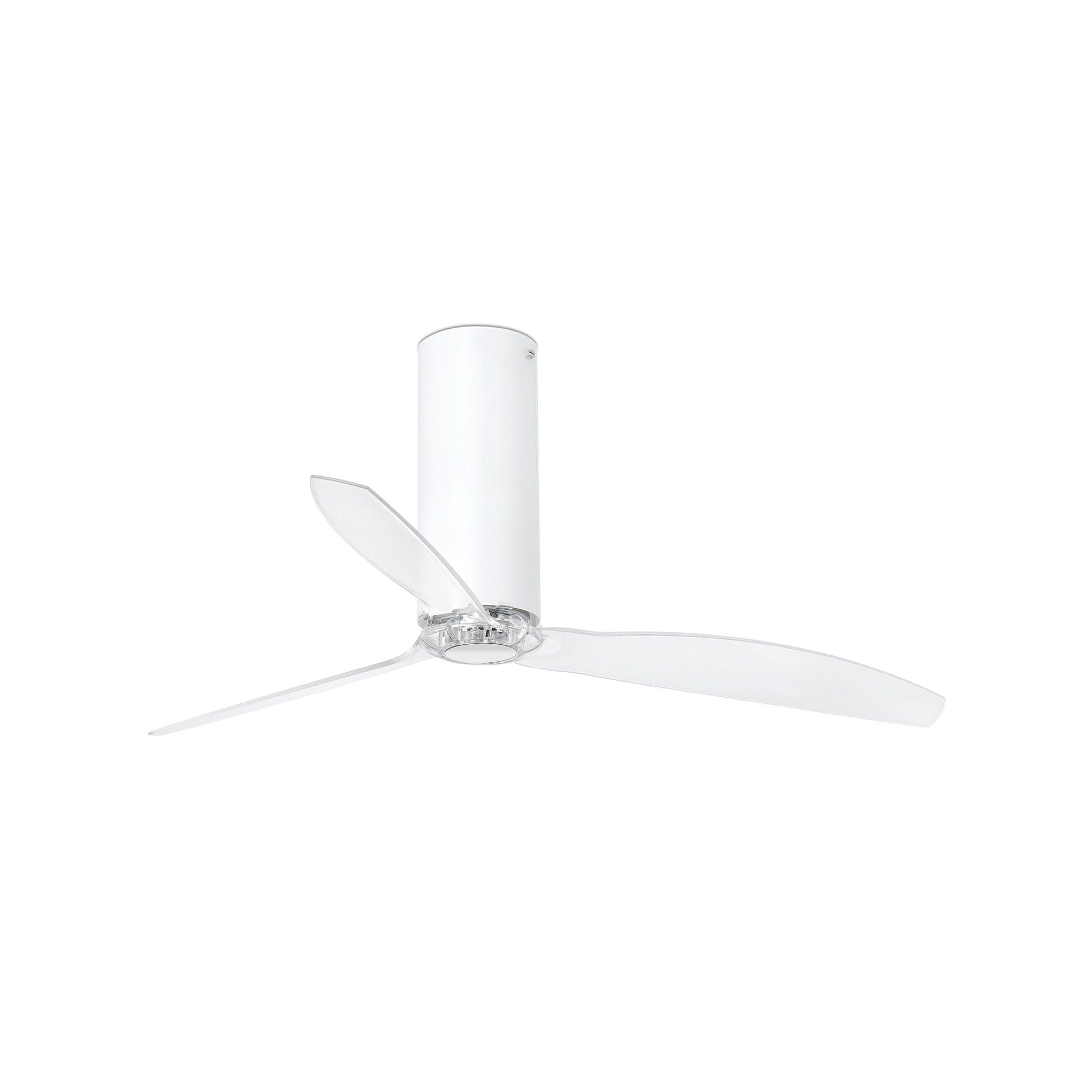 Faro 32033 Ventilatore a Soffitto Senza Luce Motore Dc Diametro 128 Cm Bianco Brillante