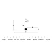 Faro 32100 Ventilatore Da Soffitto Nero Opaco