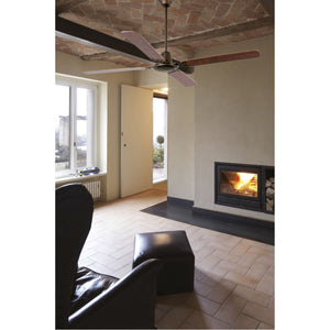 Faro Faro 33111 Mogano Mogano Rosso Ventilatore a Pale Malvinas Senza Luce