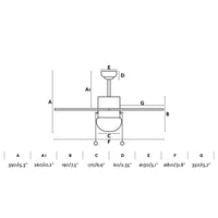 Faro 33179 Multicolore Ventilatore Con Luce Palao Multicolore