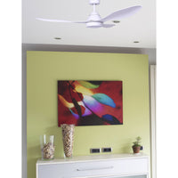 Faro Faro 33346 Bianco Ventilatore Per Soffitto Con Luce Led