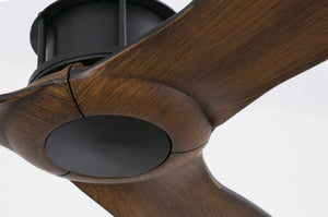 Faro Faro 33395 Nero Marrone Ventilatore Soffitto Senza Luce Just Fan