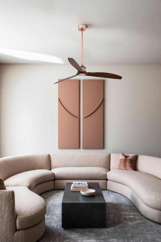 Faro Faro 33399 Marrone Ventilatore Per Soffitto Senza Luce Just