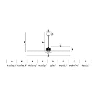 Faro Faro 33430 Ventilatore a Pale Per Grandi Ambienti