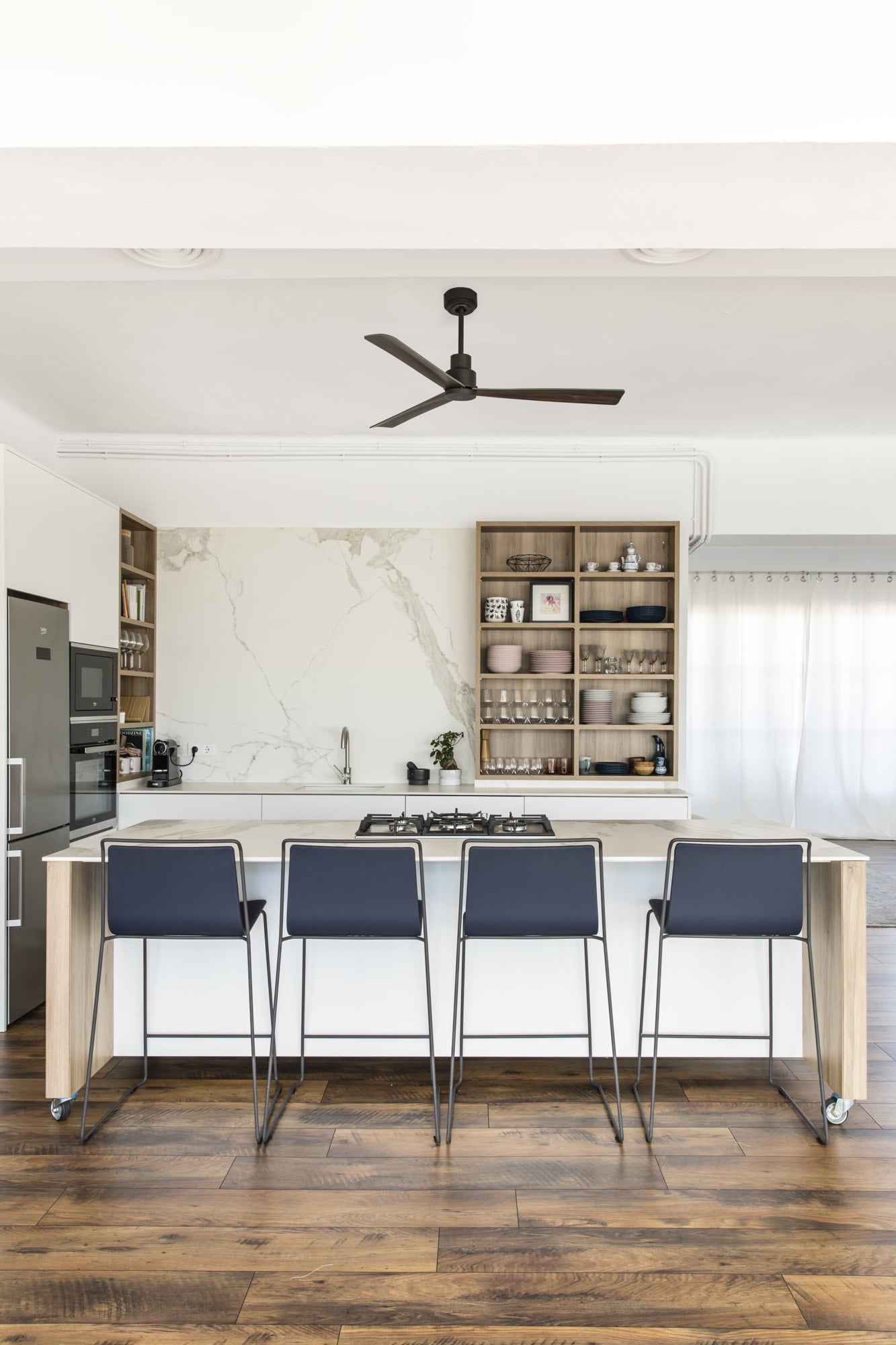 Faro Faro 33478 Marrone Ventilatore Con Telecomando Nassau