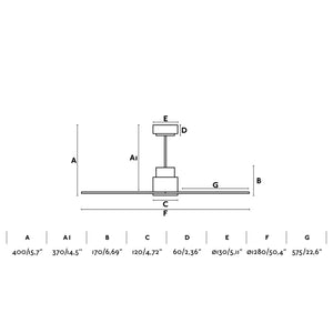 Faro Faro 33478 Marrone Ventilatore Con Telecomando Nassau