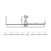 Faro Faro 33496 Grande Ventilatore Con Luce Led
