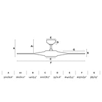 Faro Faro 33548 Bianco Ventilatore Per Soffitto Bianco Con Led