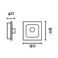 Faro Faro 33928 Regolatore Di Velocita Da Parete In Abs