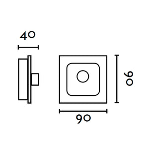 Faro Faro 33928 Regolatore Di Velocita Da Parete In Abs
