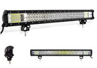 FARO BARRA SUPPLEMENTARE PROFONDITA AUTO FUORISTRADA.  12V 24V 96 LED 288W 6000K