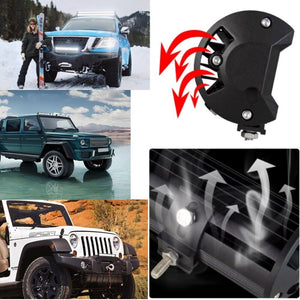 FARO BARRA SUPPLEMENTARE PROFONDITA AUTO FUORISTRADA.  12V 24V 96 LED 288W 6000K