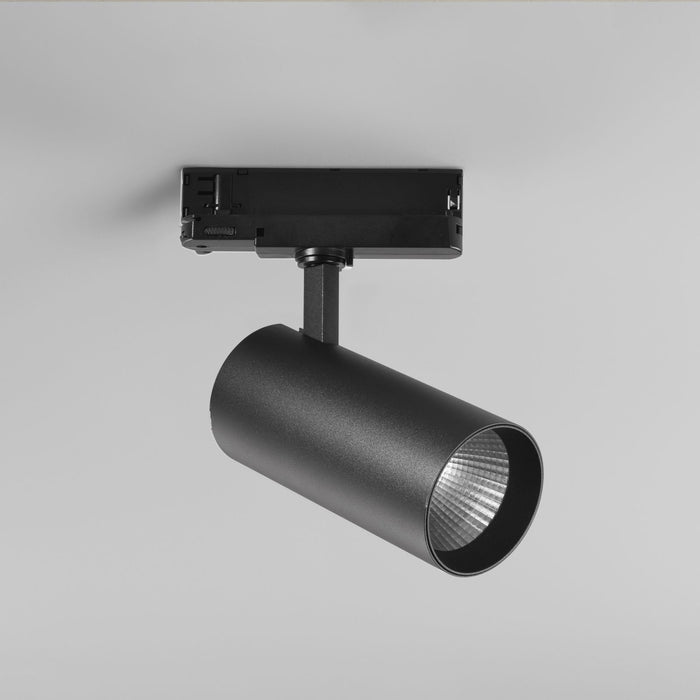 FARO BINARIO PLANE NERO LED 40W 4850LM 4000K 8X15CM