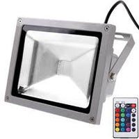 Faro  Faretto RGB Proiettore LED Multicolore 20W Esterno Interno
