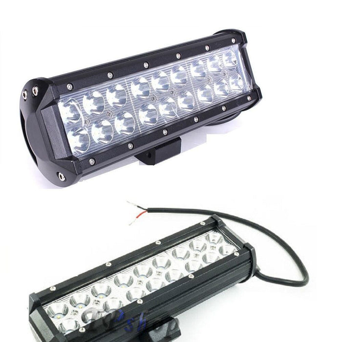 FARO LAMPADA SUPPLEMENTARE PROFONDITA AUTO FUORISTRADA 12V 18 LED 54W 6000K IP68