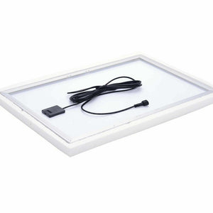 FARO LED CON PANNELLO SOLARE CREPUSCOLARE DA 200W + TELECOMANDO
