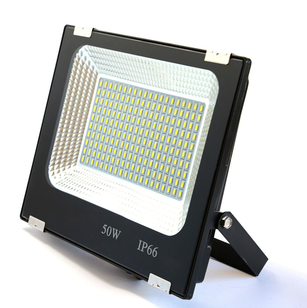 FARO LED SMD SLIM FARETTO SPOT ALTA LUMINOSITA' LAMPADA 50W 100W 150W 200W 50 Watt