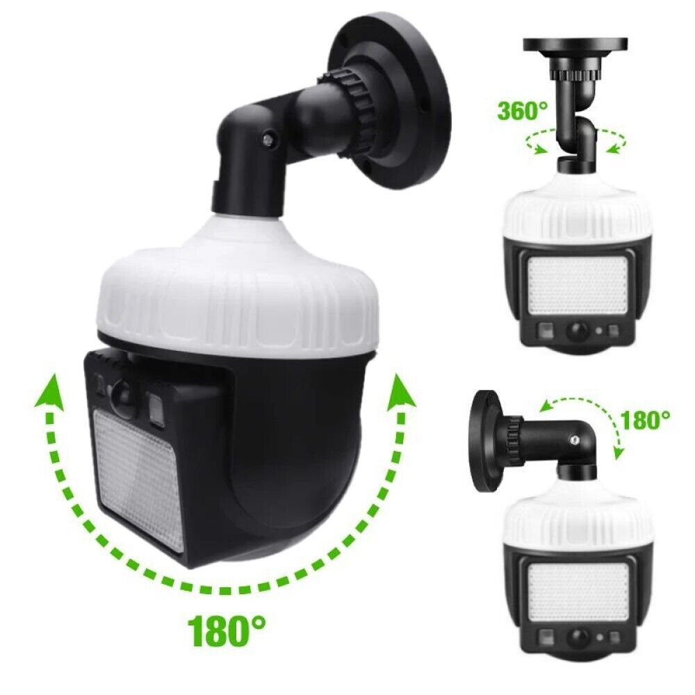 FARO SOLARE 300 LED SMD CON TELECOMANDO FARETTO SENSORE DI MOVIMENTO JX-8116A