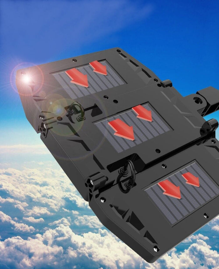 FARO SOLARE FARETTO CON TELECOMANDO SENSORE DI MOVIMENTO 264 LED COB HS-V97