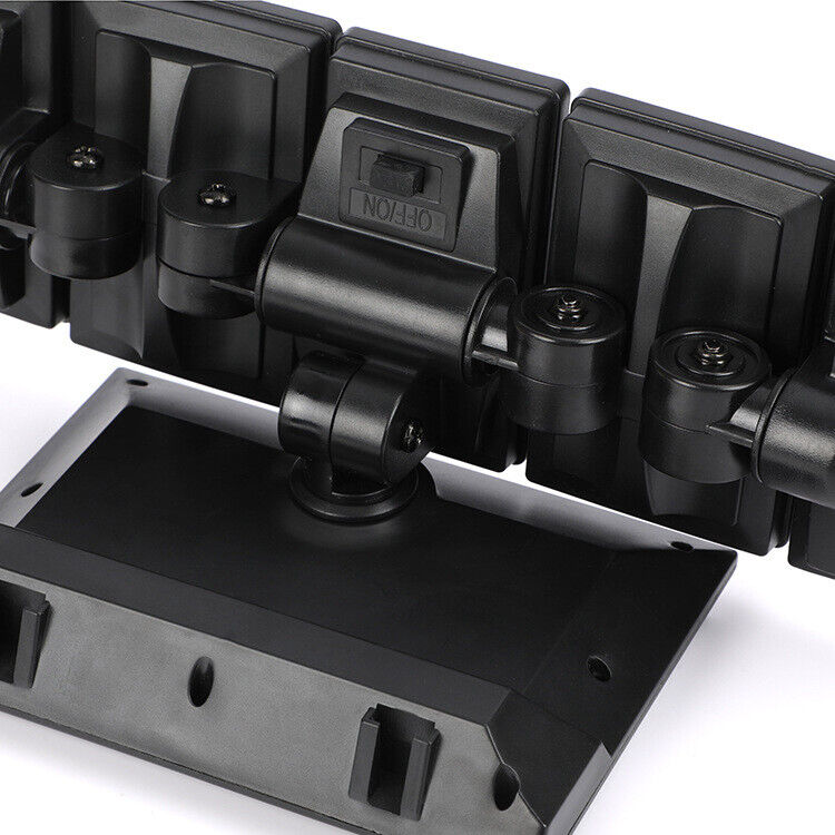 FARO SOLARE LED ORIENTABILE FARETTO TELECOMANDO SENSORE DI MOVIMENTO 300LED