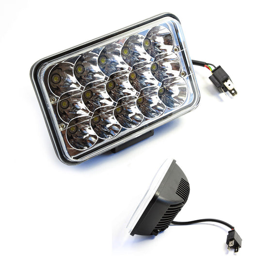 FARO SUPPLEMENTARE PROFONDITA' AUTO H4 12V 15 LED 45W ABBAGLIANTE ANABBAGLIANTE