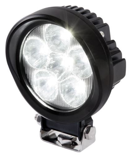 FARO TONDO LED 18W 10-30 Volts nero
