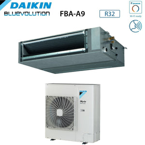 Climatizzatore Condizionatore Daikin Bluevolution Canalizzato Canalizzabile Media Prevalenza 42000 Btu FBA125A + AZAS125MV1 Monofase R-32 Wi-Fi Optional
