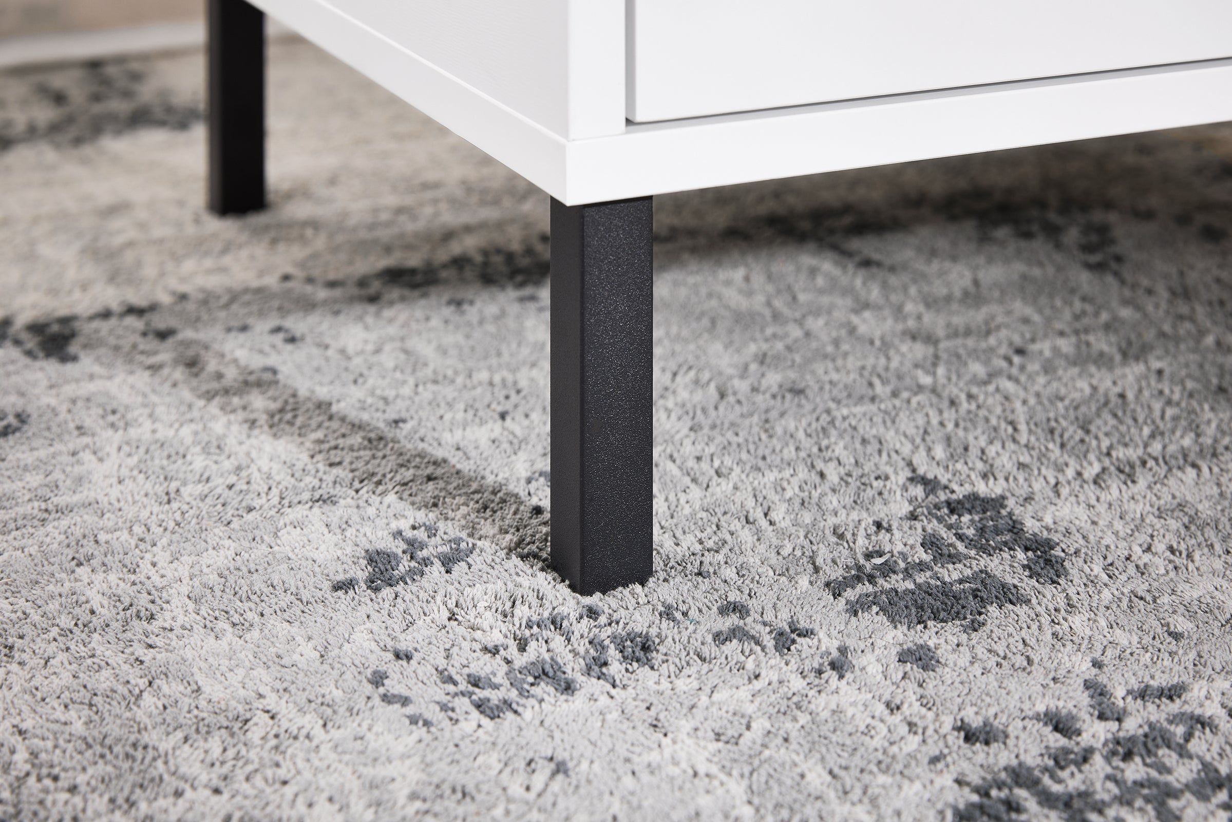 SoBuy Comodino letto con 2 cassetti Tavolino da divano Tavolino da salotto bianco 40x40x48 cm FBT157-W