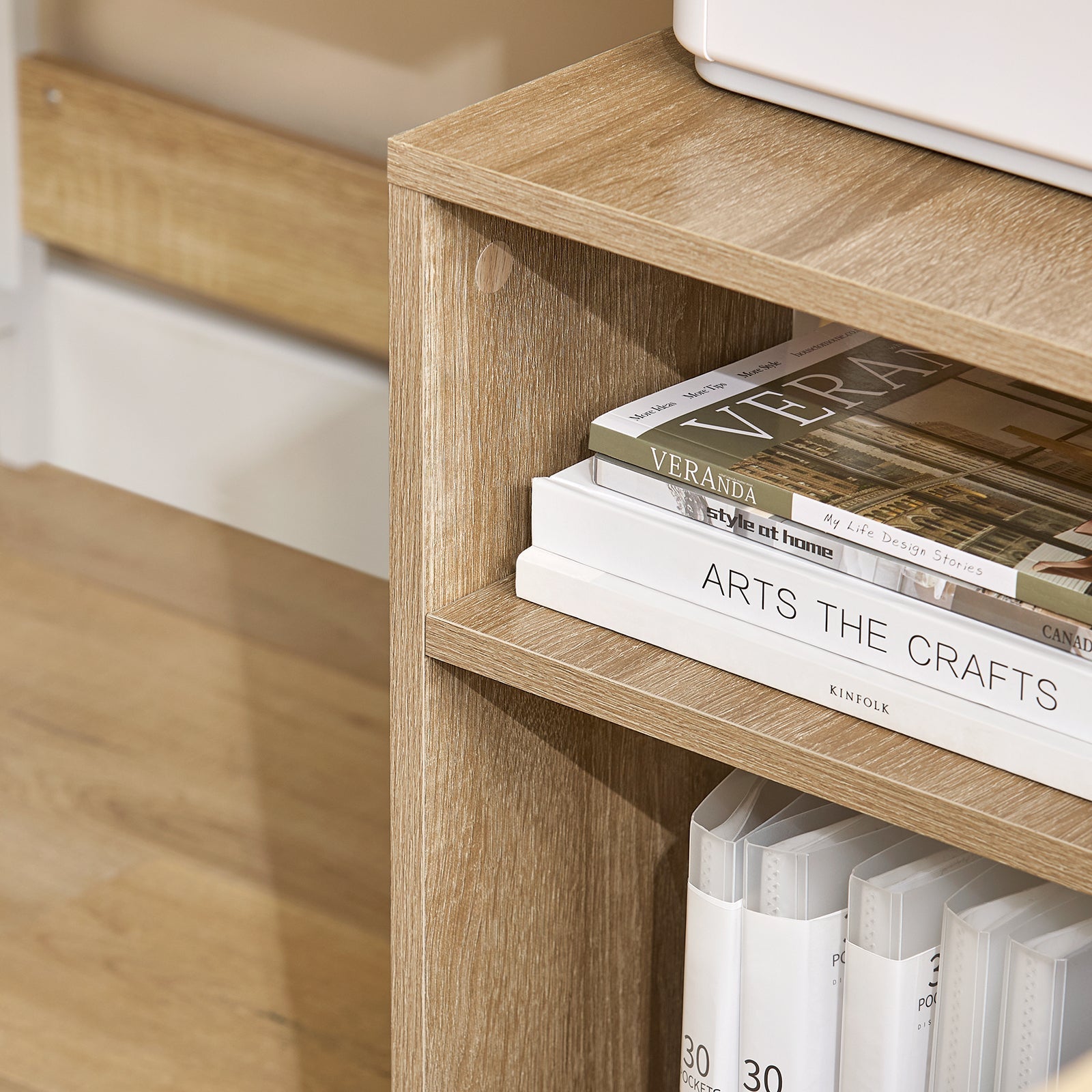 FBT34-N,Tavolino basso da salotto con ruote,Mobile multiuso