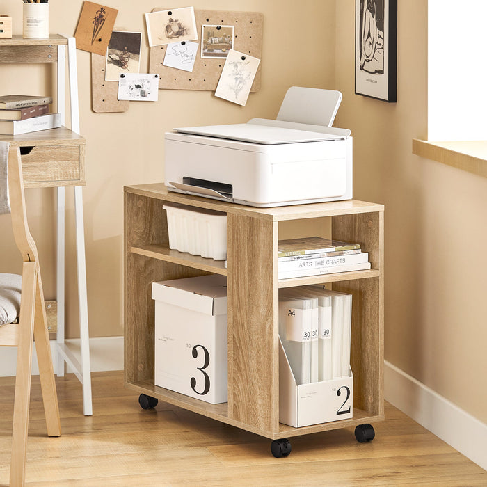 FBT34-N,Tavolino basso da salotto con ruote,Mobile multiuso