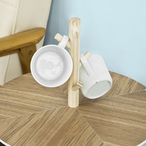  Tavolino da caffè, Tavolino basso da divano,con porta bicchieri,FBT38-WN,IT