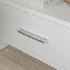Comodino Comodino da letto con cassetto Bianco FBT66-W